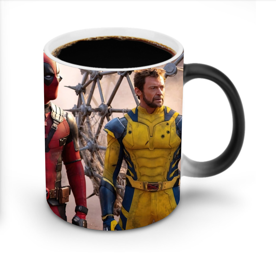 （画像用） Deadpool デッドプール 温度変色マグカップ