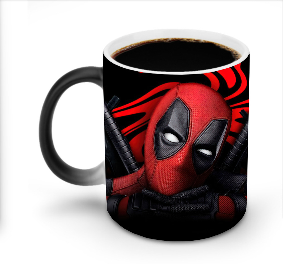 （画像用） Deadpool デッドプール 温度変色マグカップ
