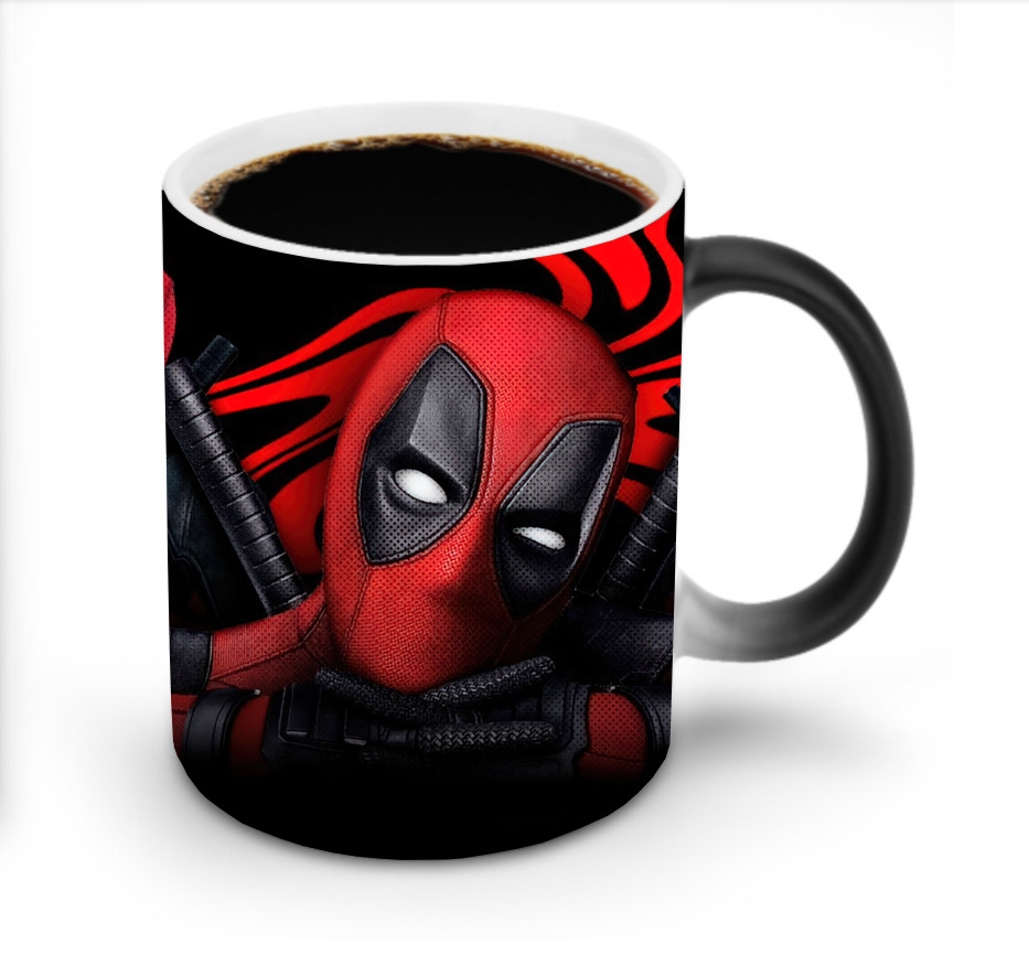（画像用） Deadpool デッドプール 温度変色マグカップ