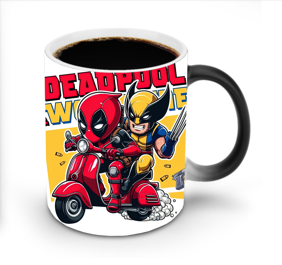 （画像用） Deadpool デッドプール 温度変色マグカップ