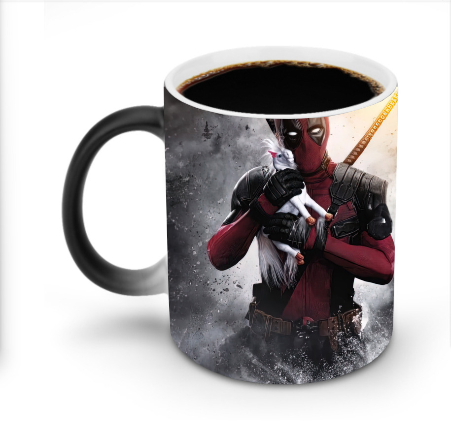 （画像用） Deadpool デッドプール 温度変色マグカップ