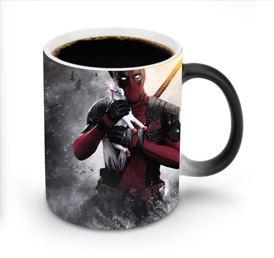 （画像用） Deadpool デッドプール 温度変色マグカップ