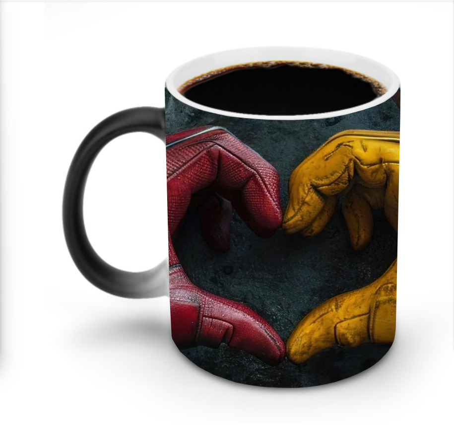 （画像用） Deadpool デッドプール 温度変色マグカップ