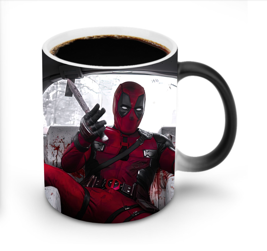 （画像用） Deadpool デッドプール 温度変色マグカップ