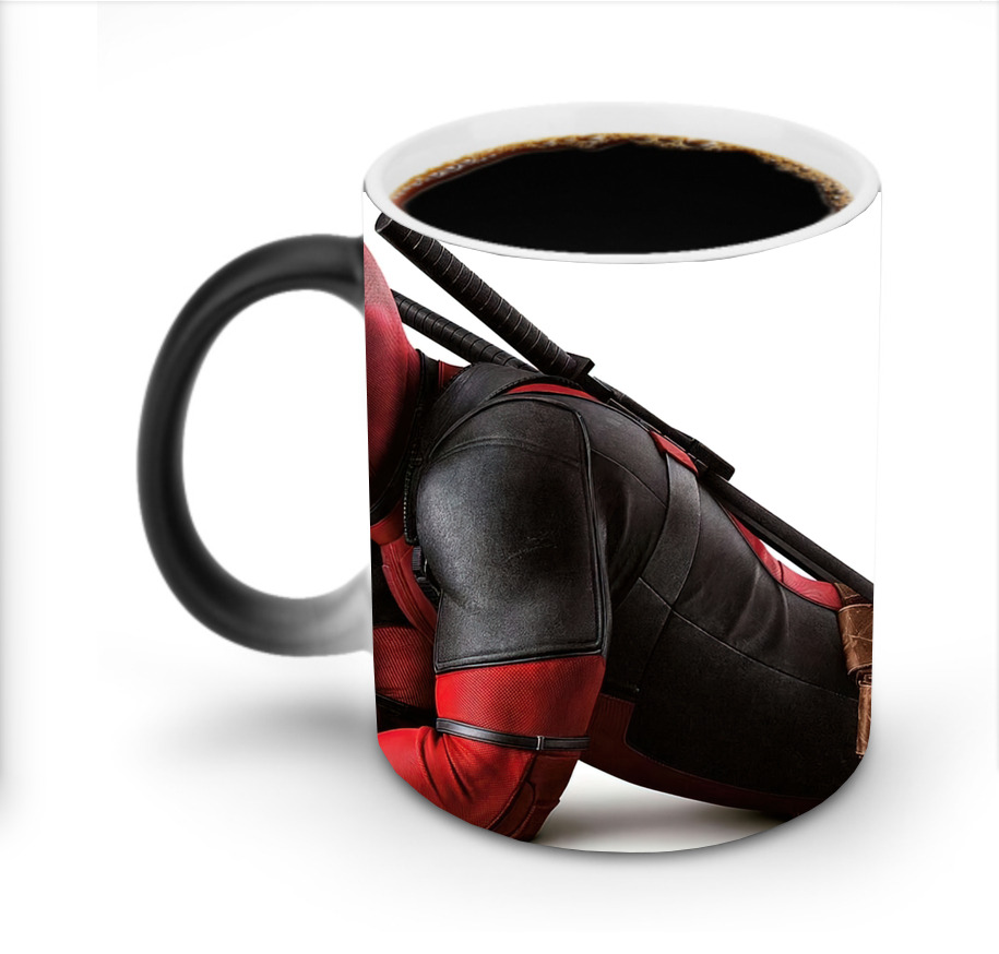 （画像用） Deadpool デッドプール 温度変色マグカップ