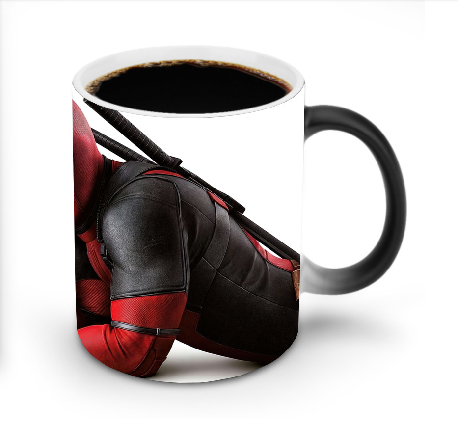 （画像用） Deadpool デッドプール 温度変色マグカップ