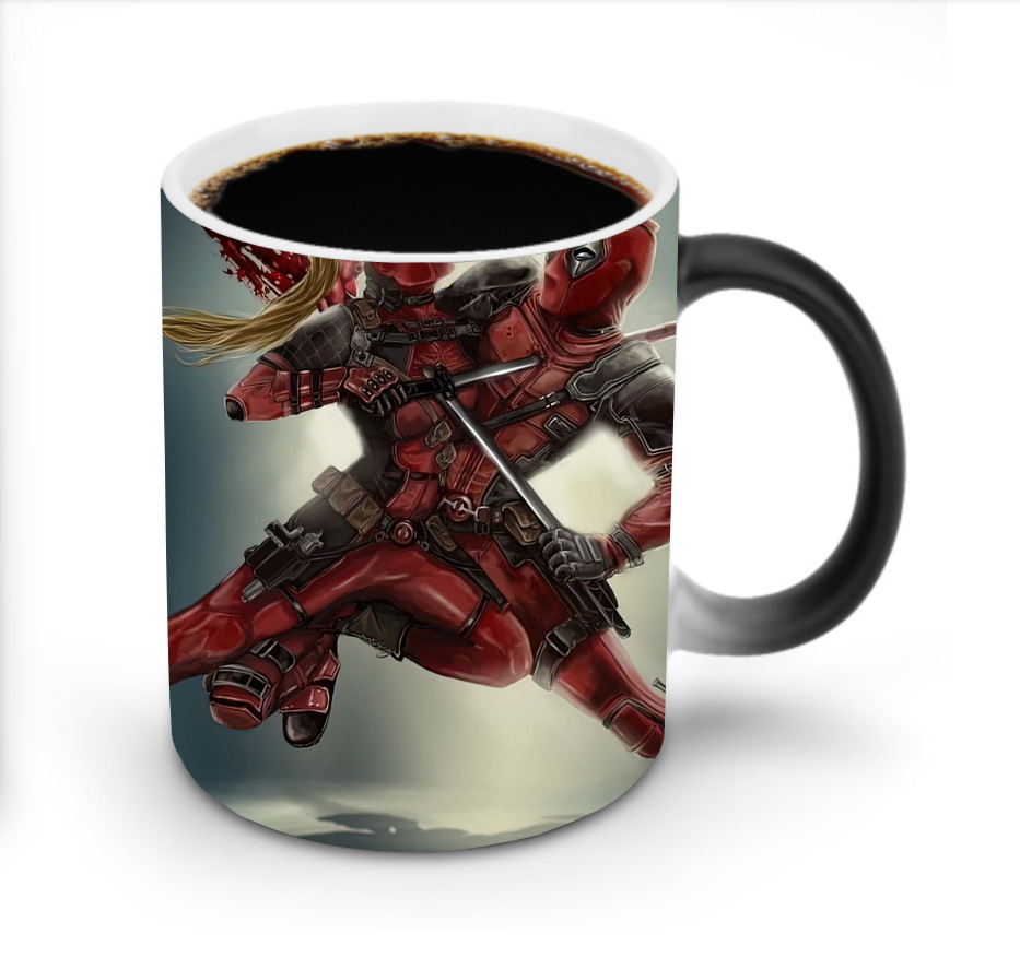 （画像用） Deadpool デッドプール 温度変色マグカップ
