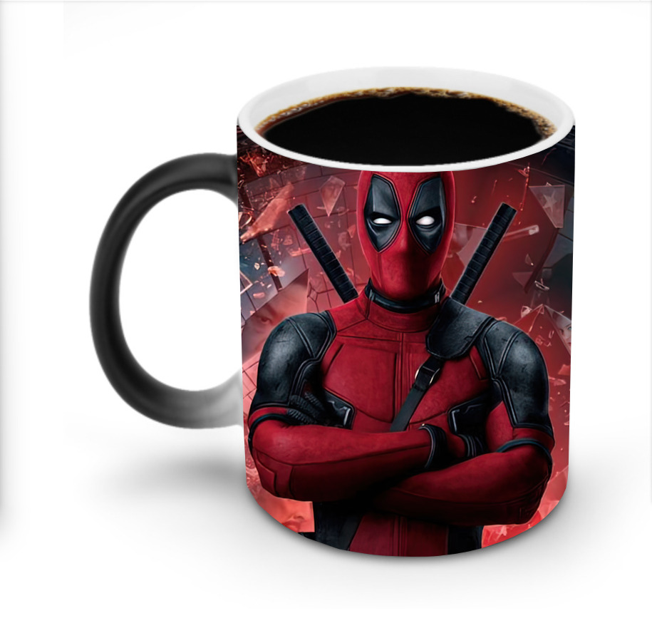 （画像用） Deadpool デッドプール 温度変色マグカップ