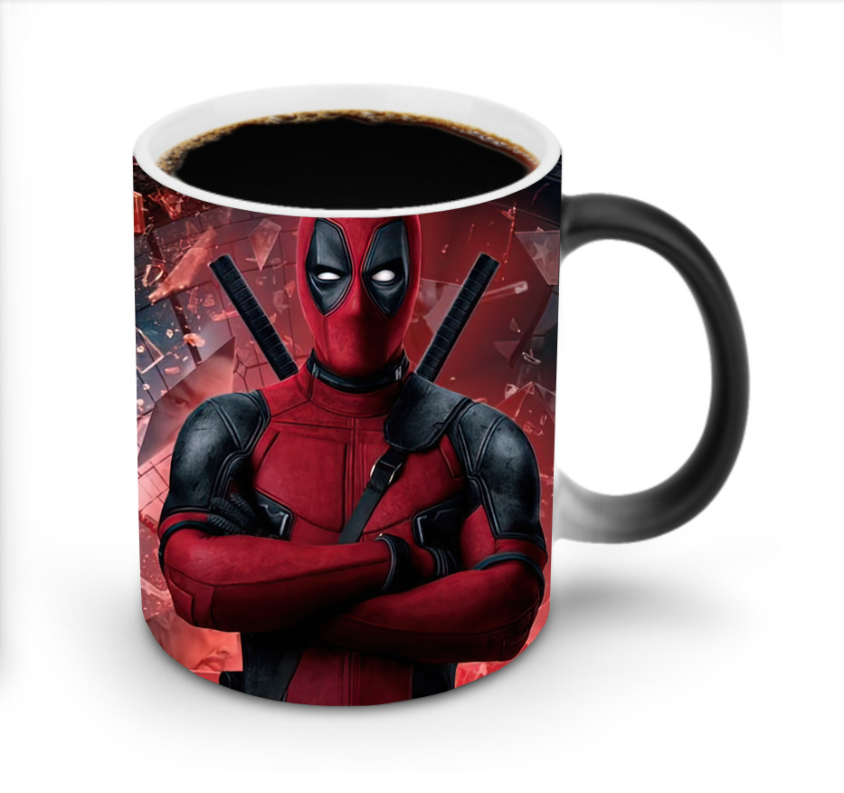 （画像用） Deadpool デッドプール 温度変色マグカップ