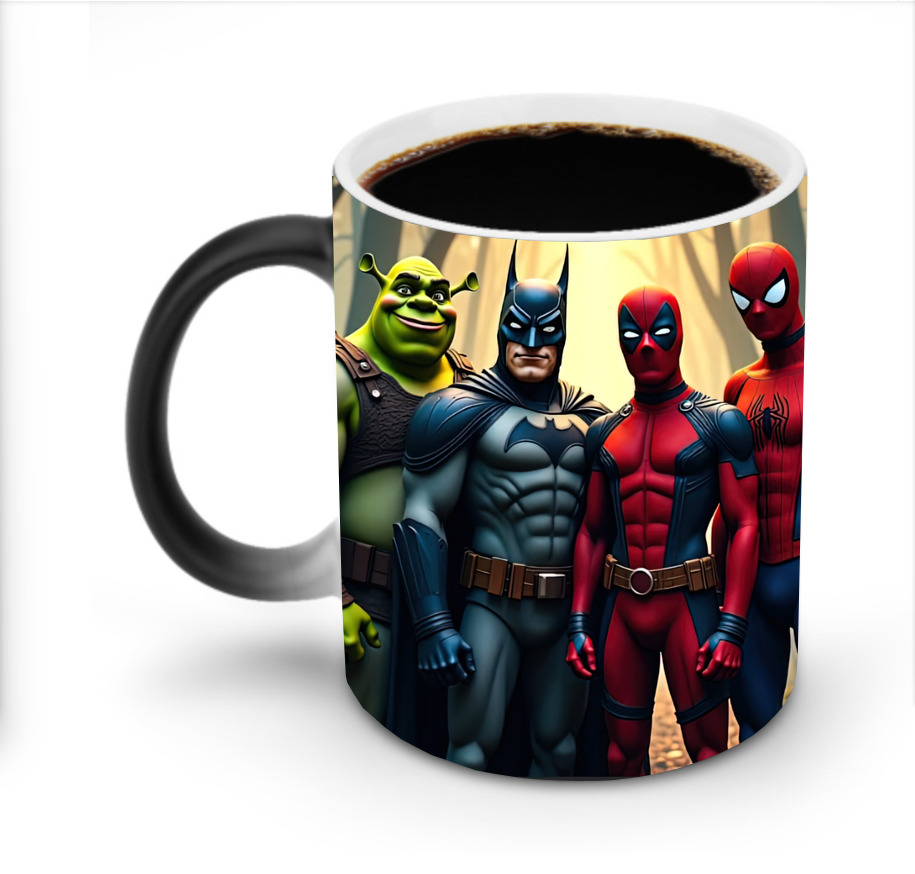 （画像用） Deadpool デッドプール 温度変色マグカップ