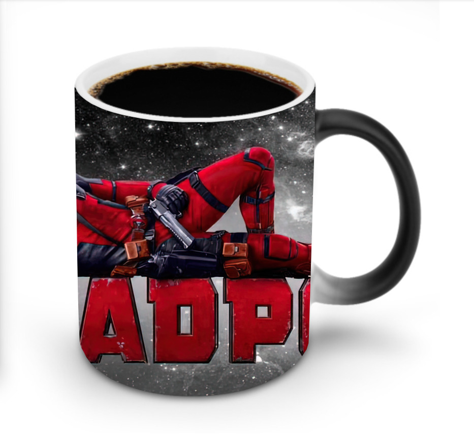 （画像用） Deadpool デッドプール 温度変色マグカップ