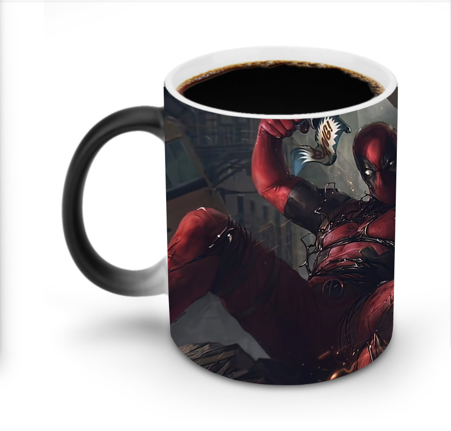 （画像用） Deadpool デッドプール 温度変色マグカップ
