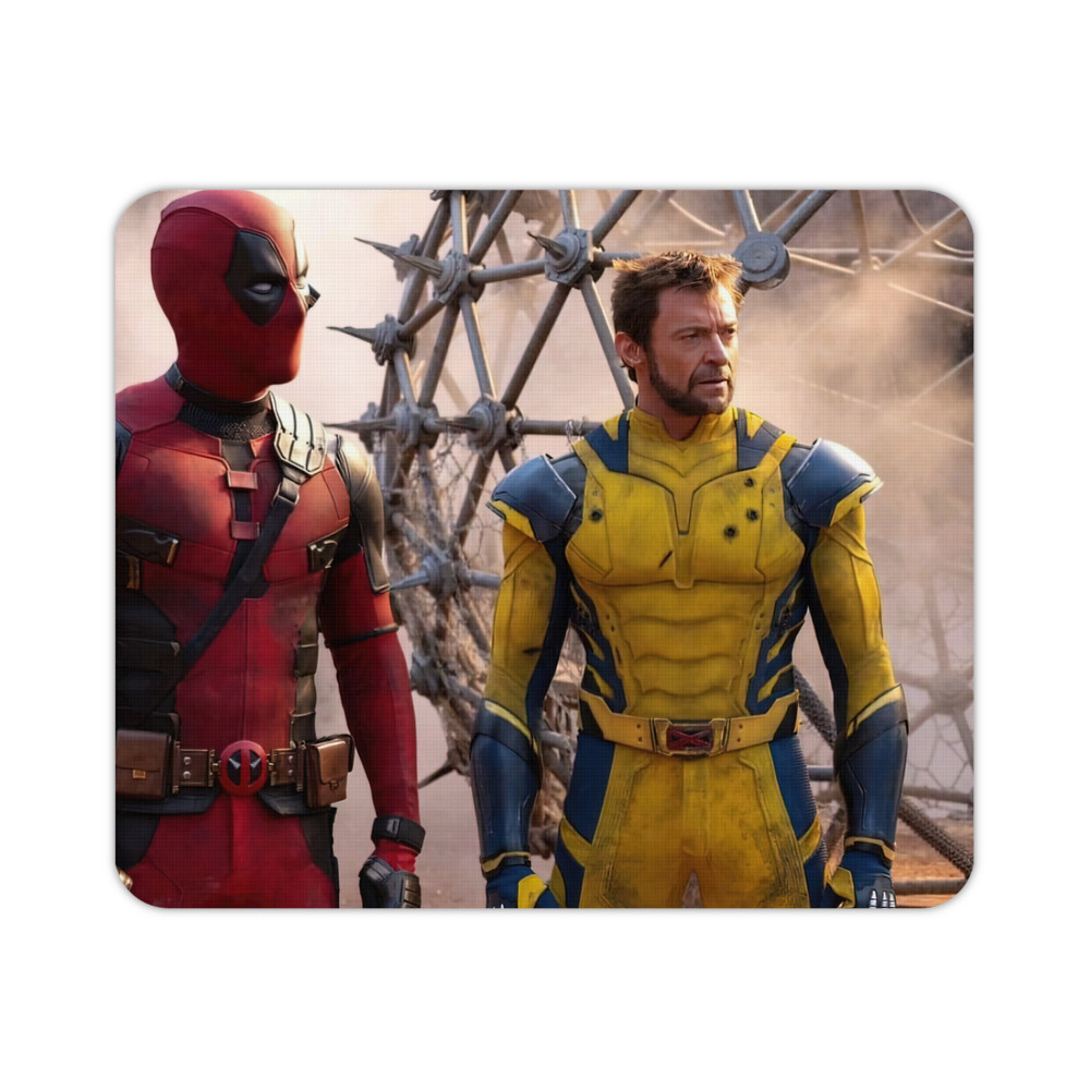 （画像用） Deadpool デッドプール マウスパッド ステッチ加工 ラバー素材 防水 滑り止め 超薄型 ゲーミング/オフィス対応