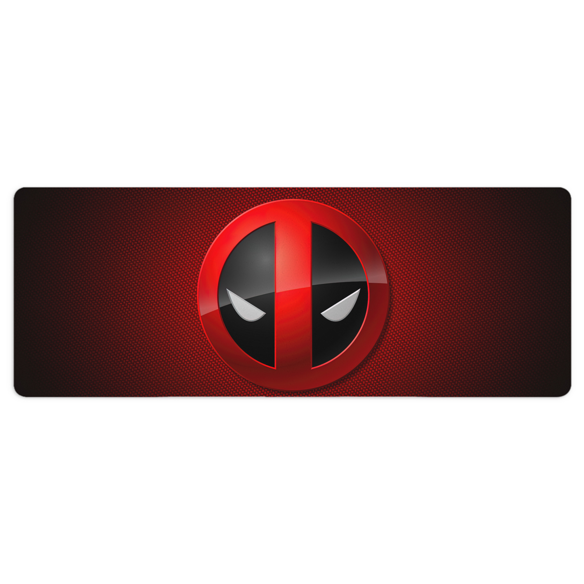 （画像用） Deadpool デッドプール ステッチ加工 大判デスクマット／滑り止めマウスパッド