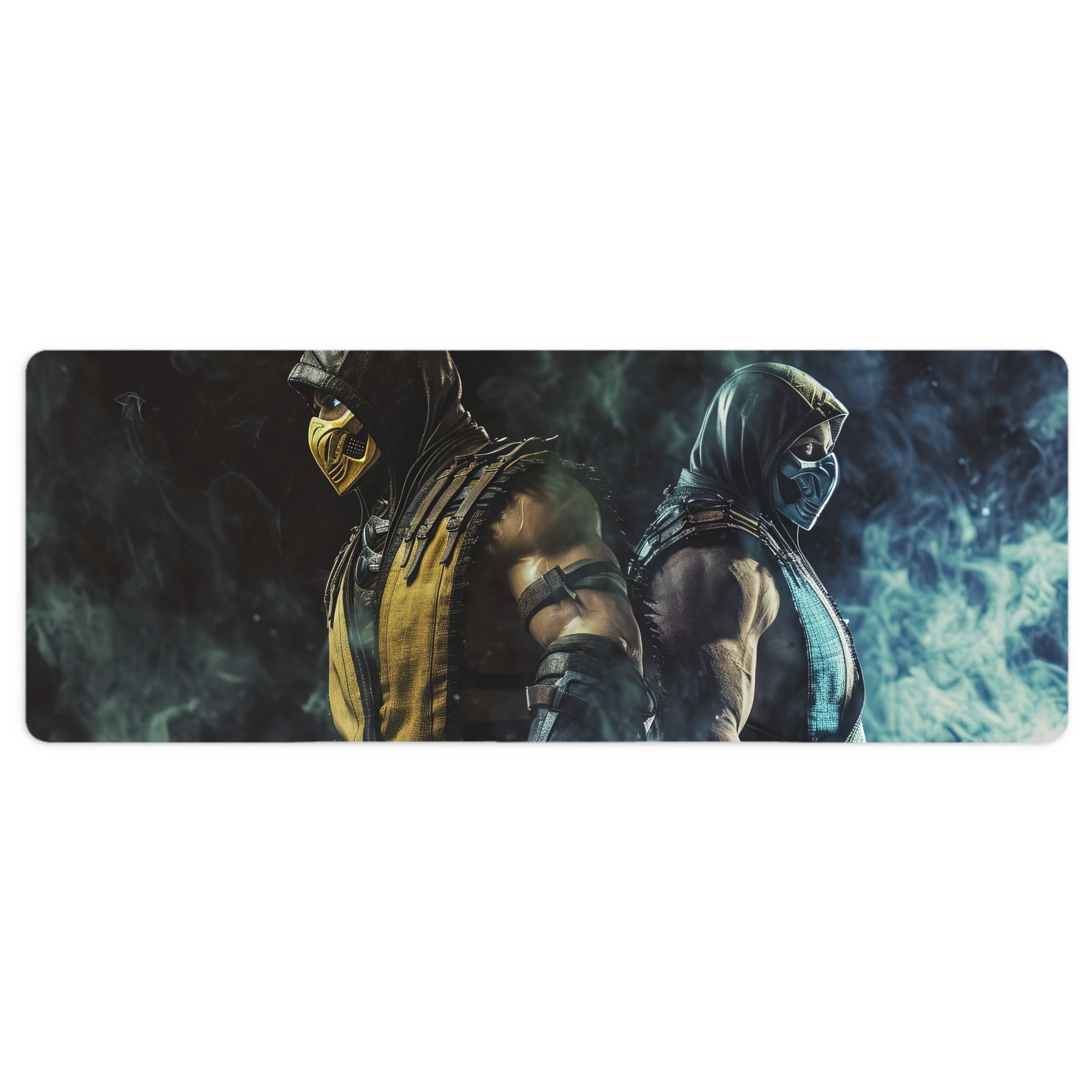 （画像用） Deadpool デッドプール ステッチ加工 大判デスクマット／滑り止めマウスパッド