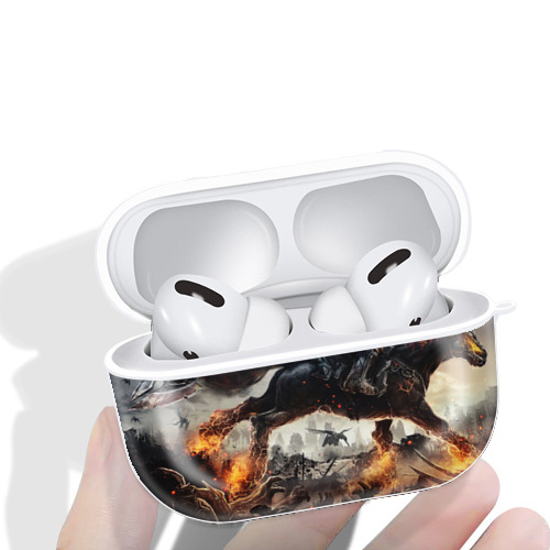 Deadpool デッドプール 【AirPods Pro用】ハードシェル保護ケース 耐衝撃・防指紋・カラビナ付き商品仕様