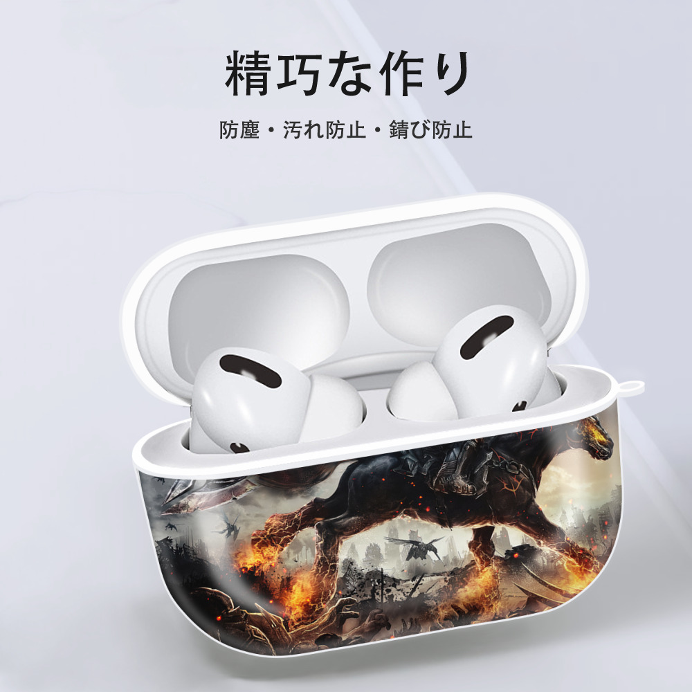 Deadpool デッドプール 【AirPods Pro用】ハードシェル保護ケース 耐衝撃・防指紋・カラビナ付き商品仕様