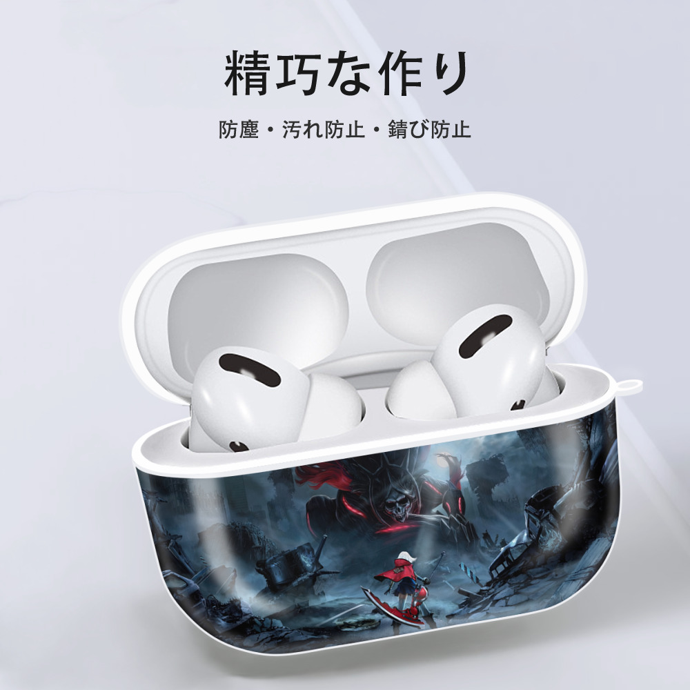 Deadpool デッドプール 【AirPods Pro用】ハードシェル保護ケース 耐衝撃・防指紋・カラビナ付き商品仕様