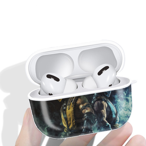 Deadpool デッドプール 【AirPods Pro用】ハードシェル保護ケース 耐衝撃・防指紋・カラビナ付き商品仕様