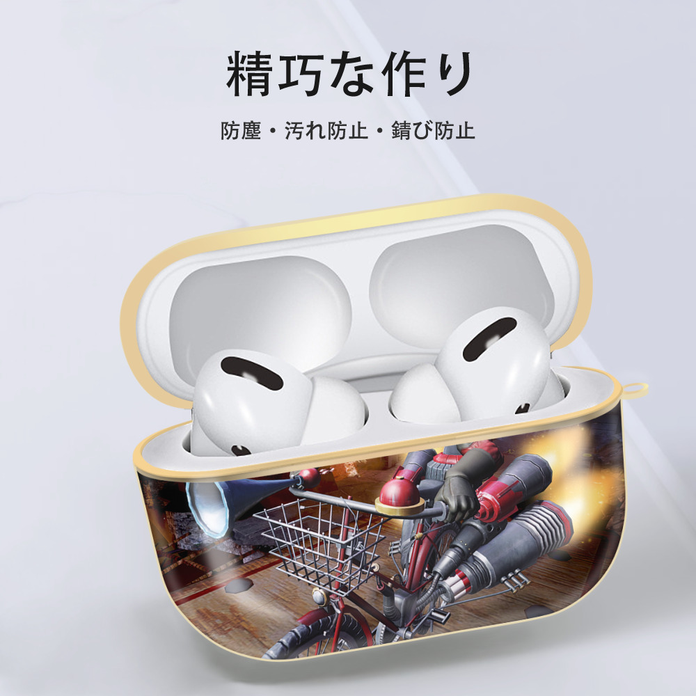 Deadpool デッドプール 【AirPods Pro用】ハードシェル保護ケース｜耐衝撃・防指紋・カラビナ付き商品仕様