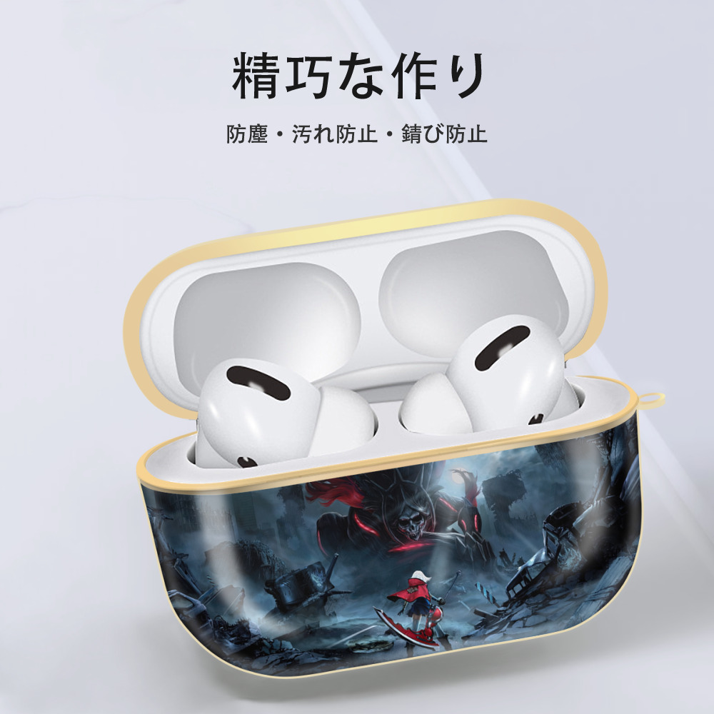 Deadpool デッドプール 【AirPods Pro用】ハードシェル保護ケース｜耐衝撃・防指紋・カラビナ付き商品仕様