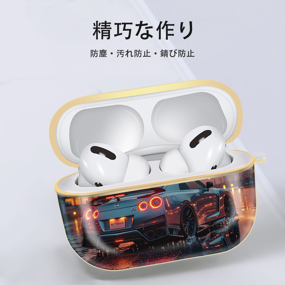 Deadpool デッドプール 【AirPods Pro用】ハードシェル保護ケース｜耐衝撃・防指紋・カラビナ付き商品仕様