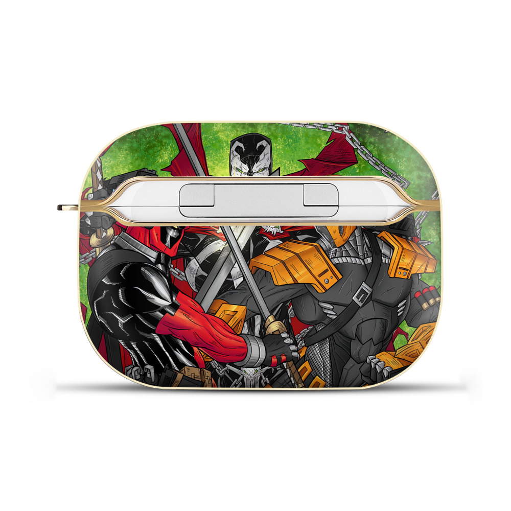 （画像用） Deadpool デッドプール 【AirPods Pro用】ハードシェル保護ケース｜耐衝撃・防指紋・カラビナ付き商品仕様