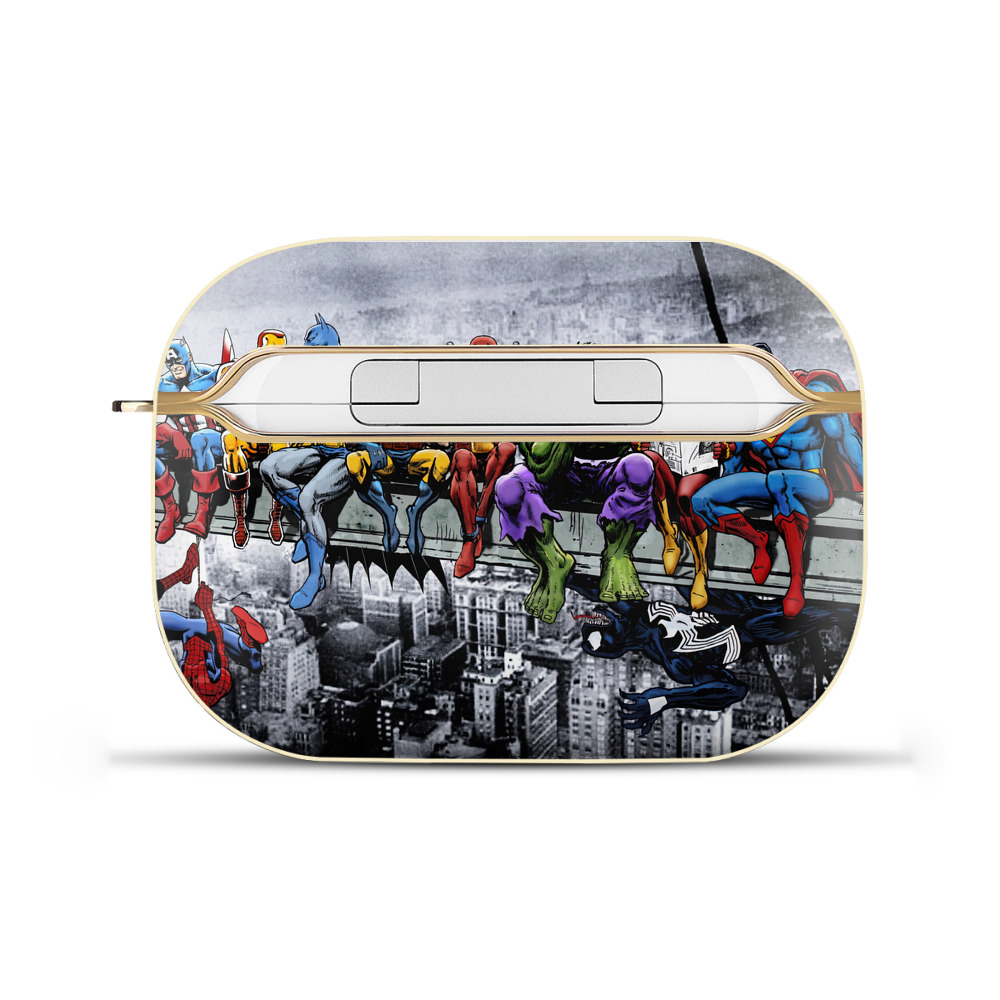 （画像用） Deadpool デッドプール 【AirPods Pro用】ハードシェル保護ケース｜耐衝撃・防指紋・カラビナ付き商品仕様