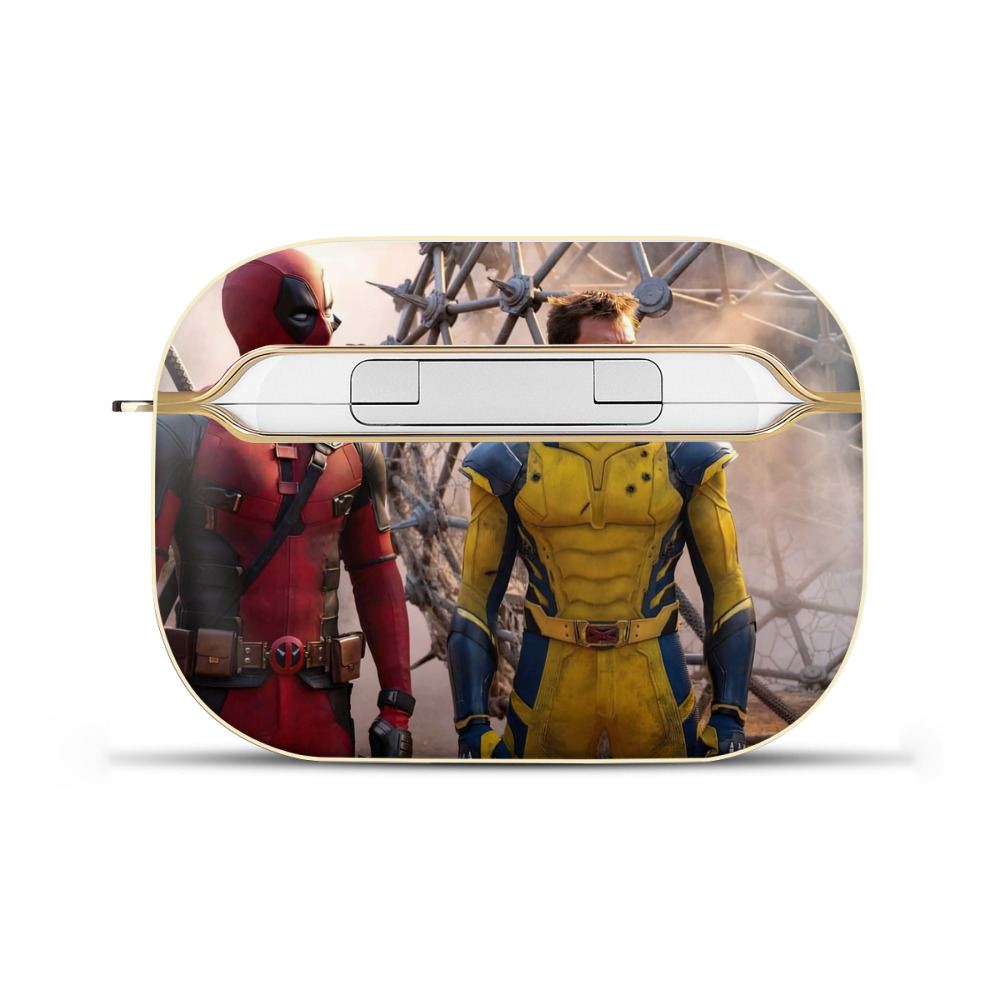（画像用） Deadpool デッドプール 【AirPods Pro用】ハードシェル保護ケース｜耐衝撃・防指紋・カラビナ付き商品仕様