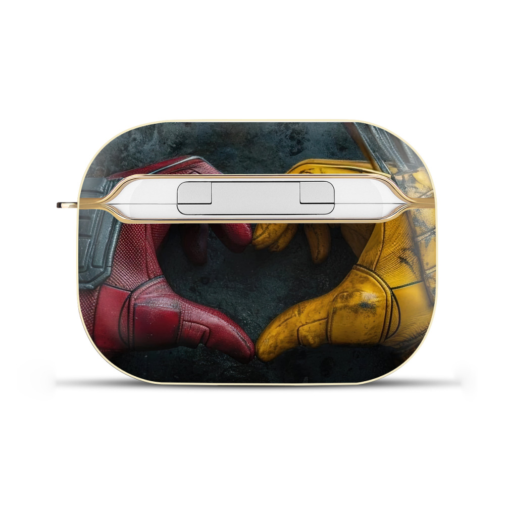 （画像用） Deadpool デッドプール 【AirPods Pro用】ハードシェル保護ケース｜耐衝撃・防指紋・カラビナ付き商品仕様