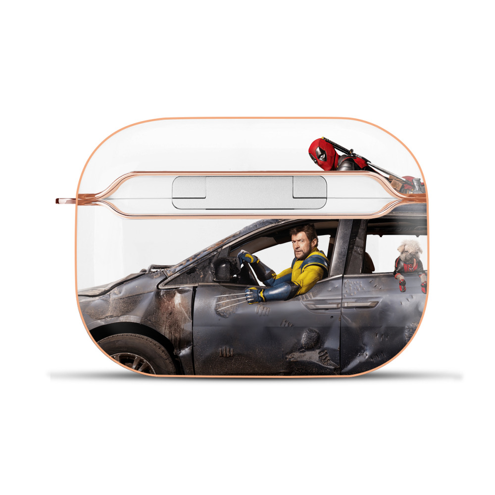 （画像用） Deadpool デッドプール 【AirPods Pro用】ハードシェル保護ケース｜耐衝撃・防指紋・カラビナ付き商品仕様