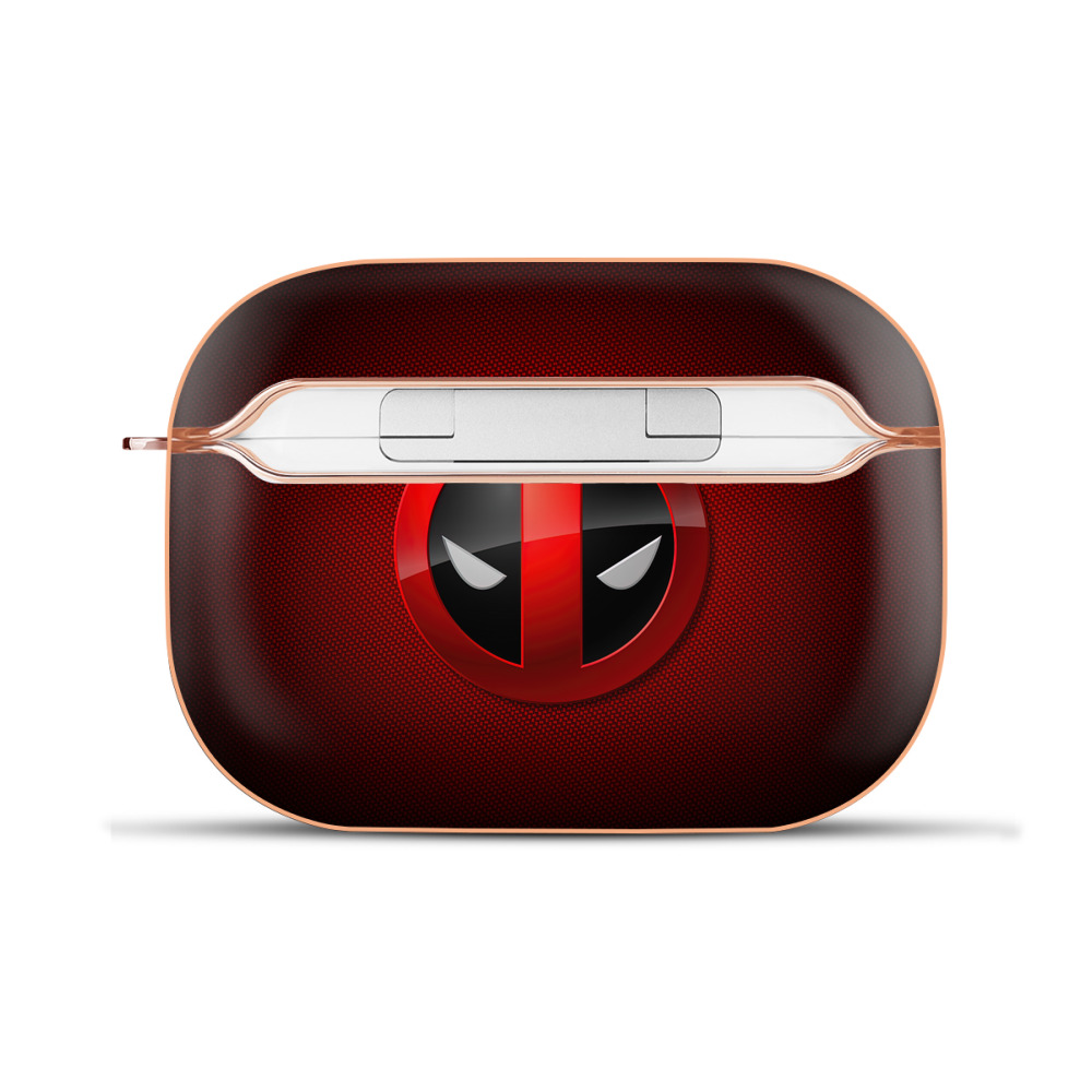 （画像用） Deadpool デッドプール 【AirPods Pro用】ハードシェル保護ケース｜耐衝撃・防指紋・カラビナ付き商品仕様