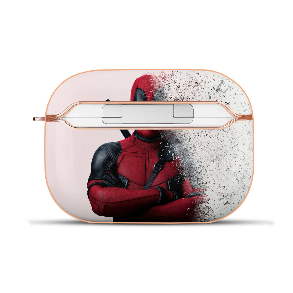 （画像用） Deadpool デッドプール 【AirPods Pro用】ハードシェル保護ケース｜耐衝撃・防指紋・カラビナ付き商品仕様