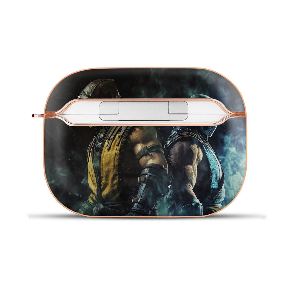 （画像用） Deadpool デッドプール 【AirPods Pro用】ハードシェル保護ケース｜耐衝撃・防指紋・カラビナ付き商品仕様