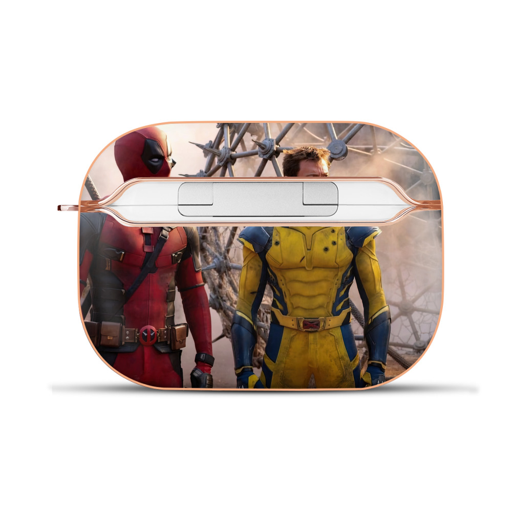 （画像用） Deadpool デッドプール 【AirPods Pro用】ハードシェル保護ケース｜耐衝撃・防指紋・カラビナ付き商品仕様