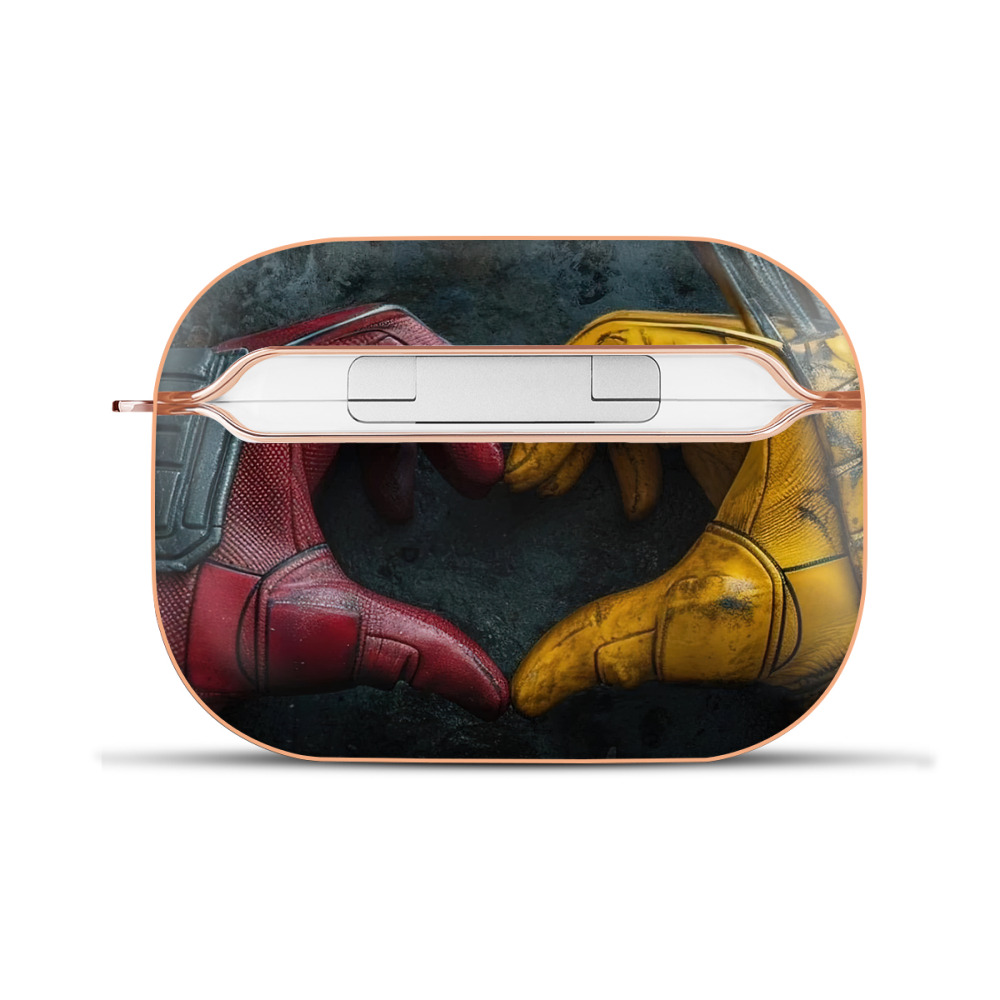 （画像用） Deadpool デッドプール 【AirPods Pro用】ハードシェル保護ケース｜耐衝撃・防指紋・カラビナ付き商品仕様