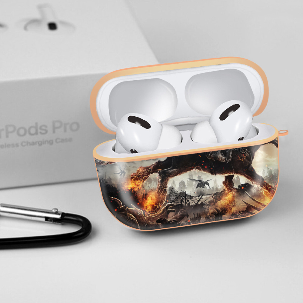 Deadpool デッドプール 【AirPods Pro用】ハードシェル保護ケース｜耐衝撃・防指紋・カラビナ付き商品仕様