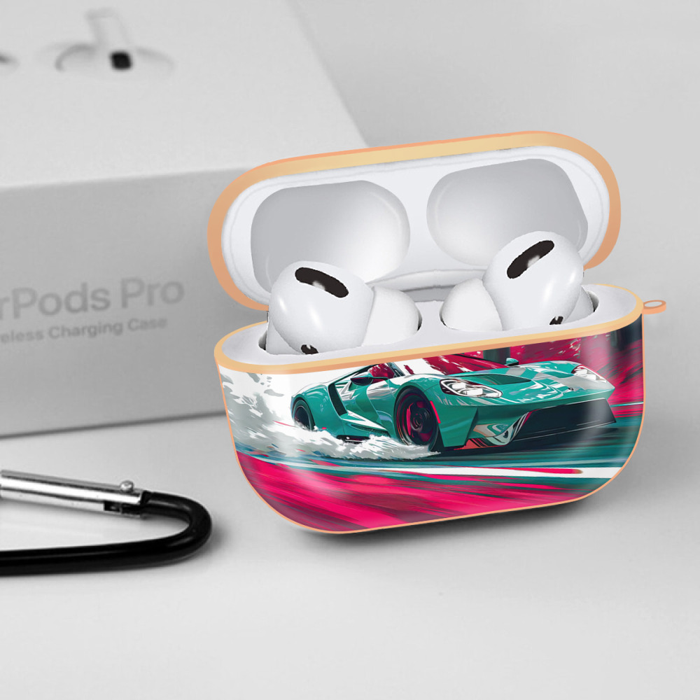 Deadpool デッドプール 【AirPods Pro用】ハードシェル保護ケース｜耐衝撃・防指紋・カラビナ付き商品仕様
