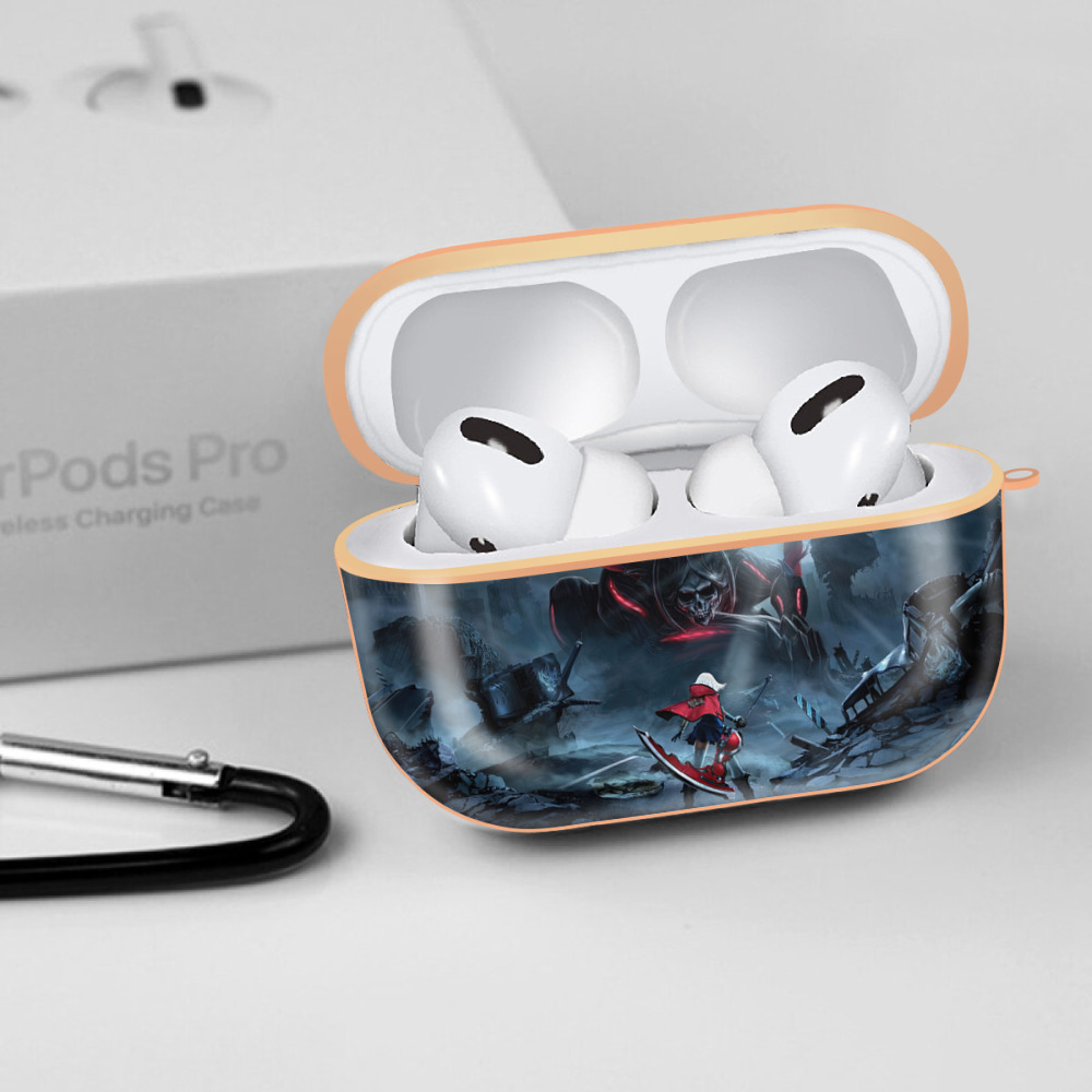 Deadpool デッドプール 【AirPods Pro用】ハードシェル保護ケース｜耐衝撃・防指紋・カラビナ付き商品仕様