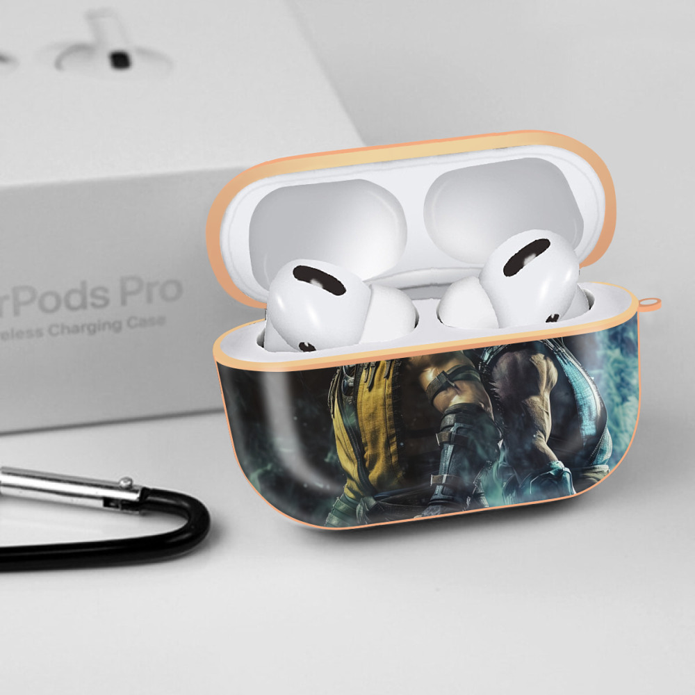 Deadpool デッドプール 【AirPods Pro用】ハードシェル保護ケース｜耐衝撃・防指紋・カラビナ付き商品仕様