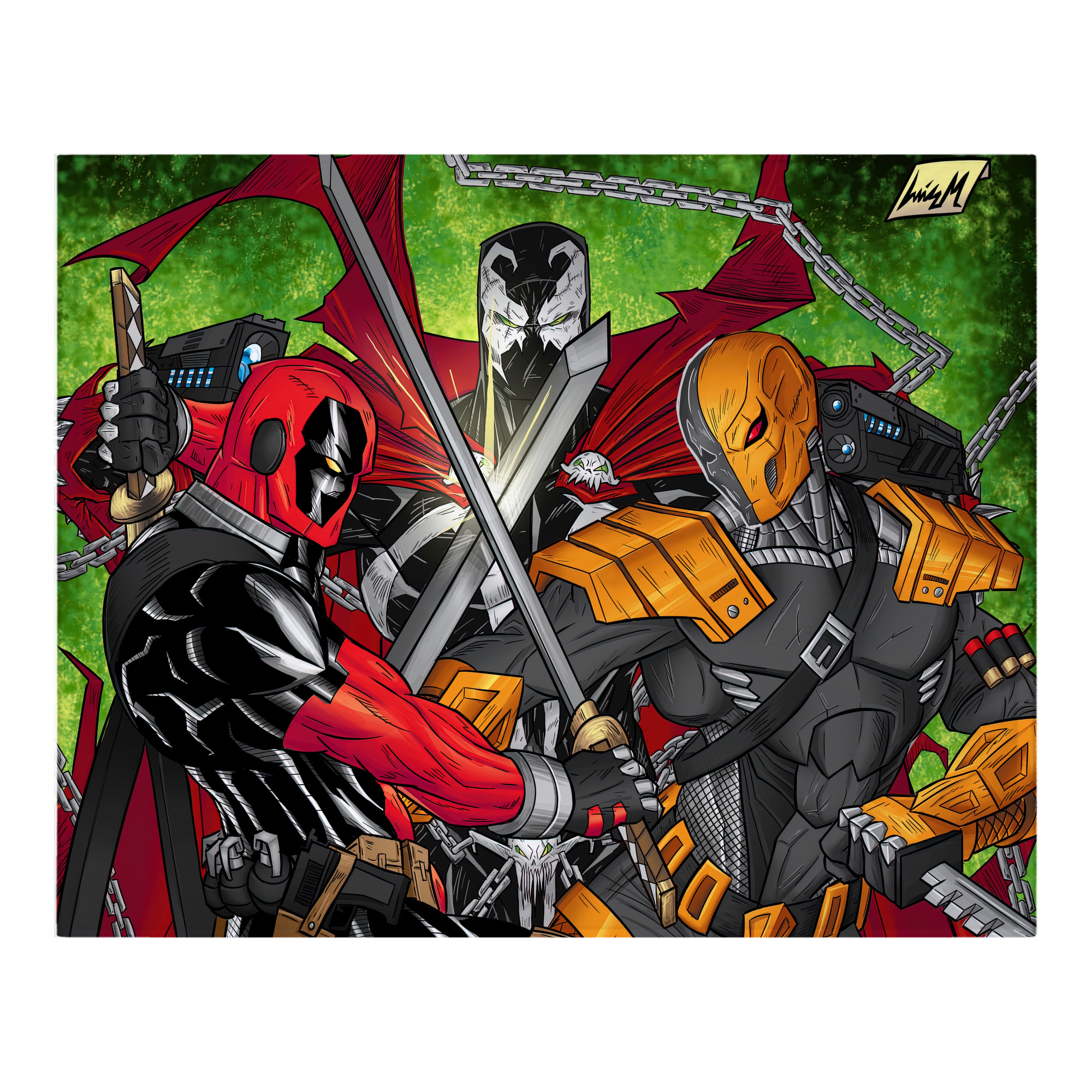 （画像用） Deadpool デッドプール フランネルブランケット・多サイズ対応（横型）