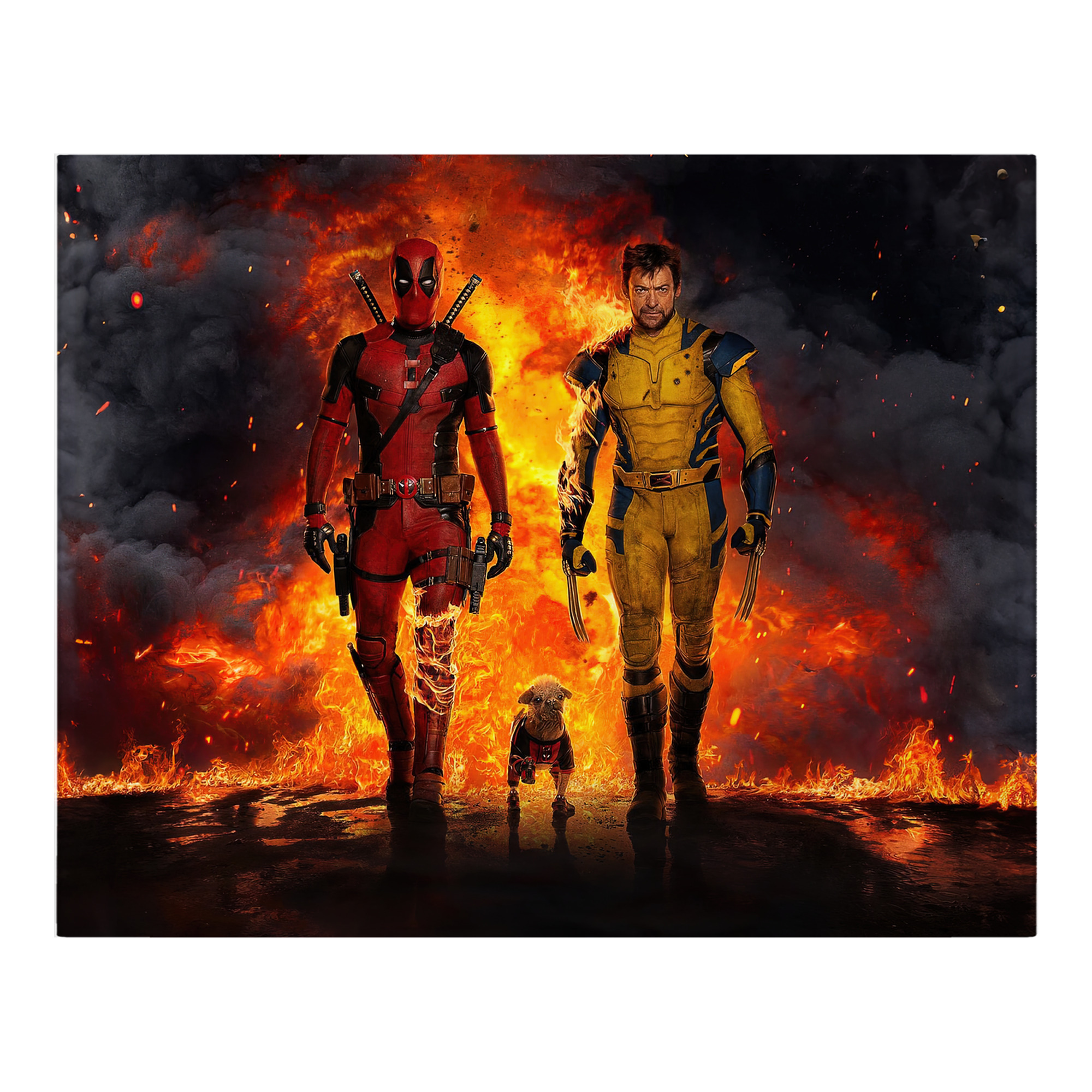 （画像用） Deadpool デッドプール フランネルブランケット・多サイズ対応（横型）