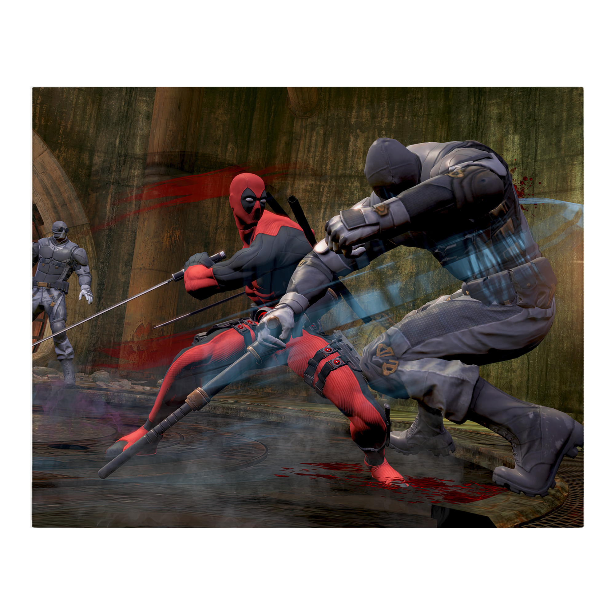 （画像用） Deadpool デッドプール フランネルブランケット・多サイズ対応（横型）