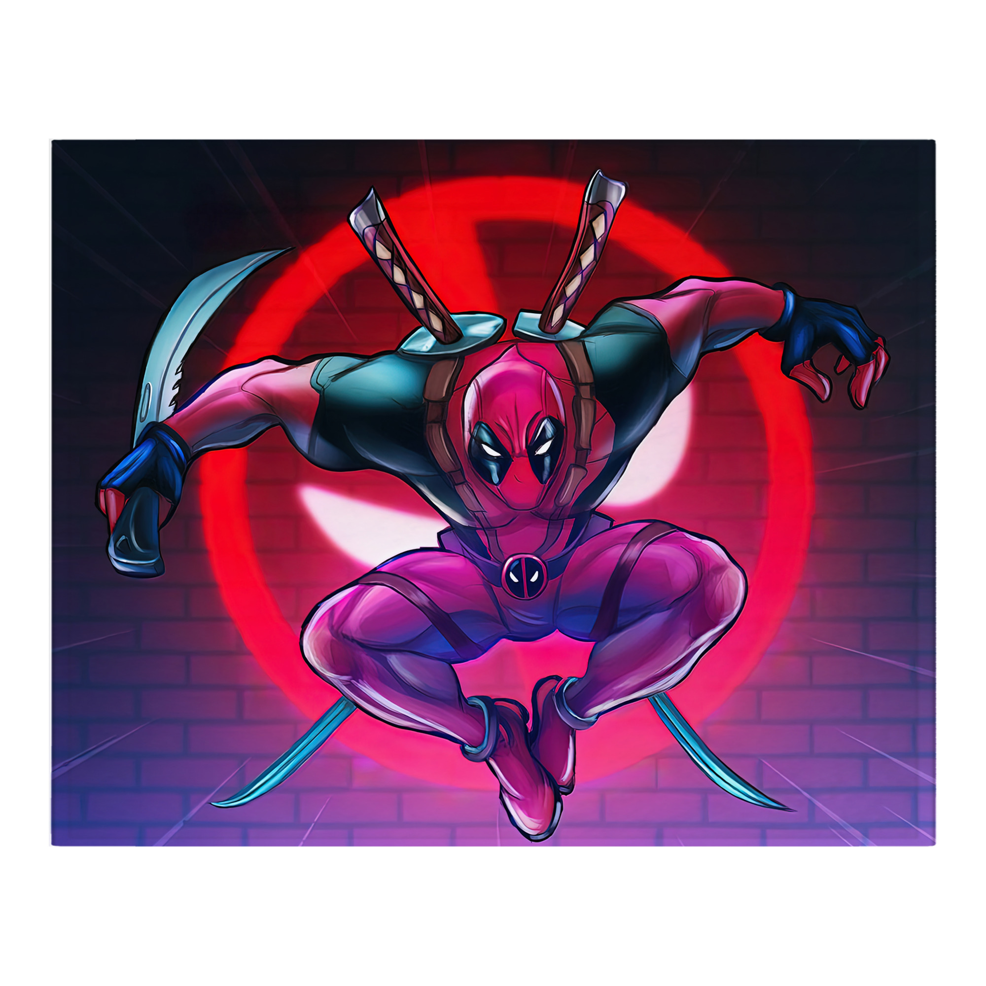 （画像用） Deadpool デッドプール フランネルブランケット・多サイズ対応（横型）