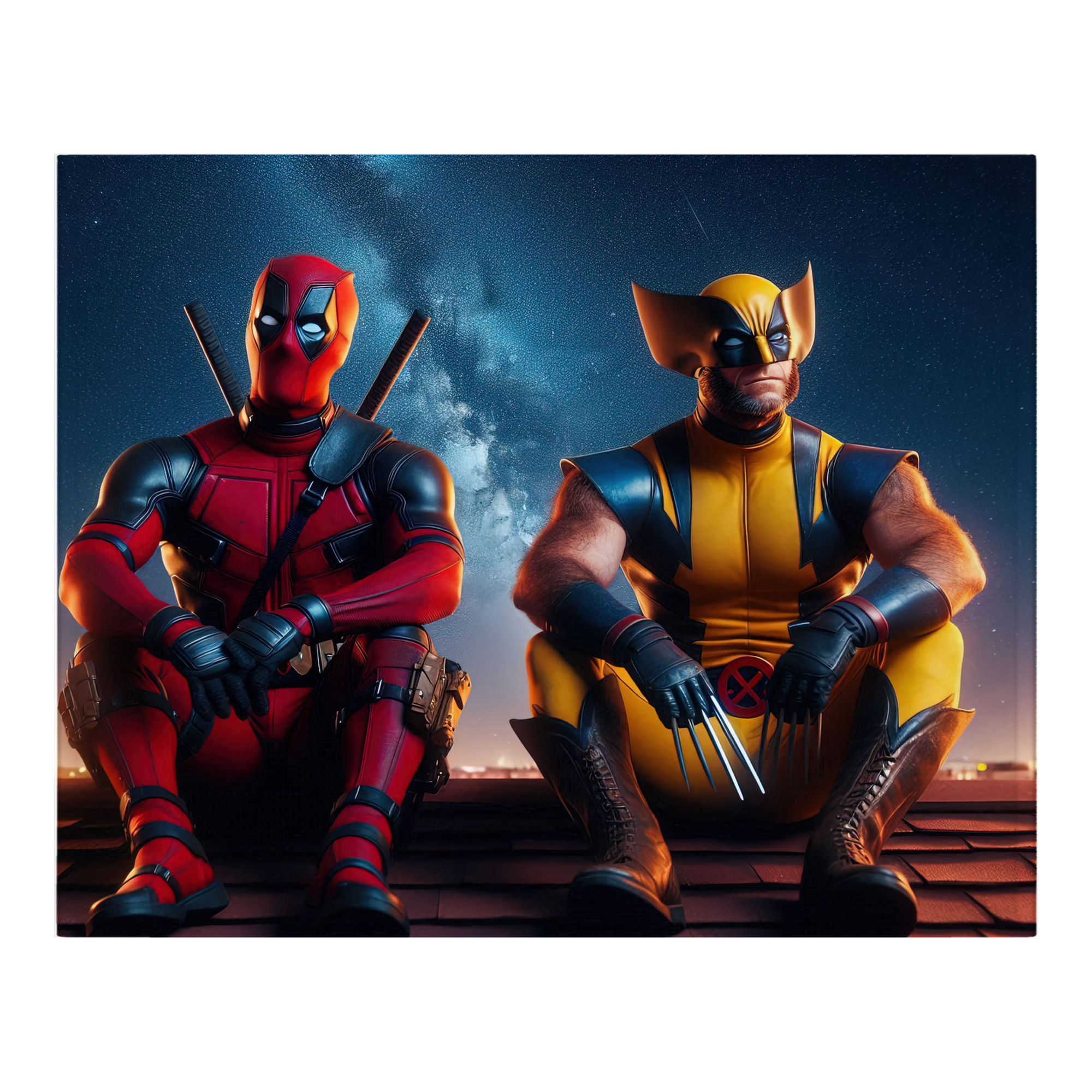 （画像用） Deadpool デッドプール フランネルブランケット・多サイズ対応（横型）