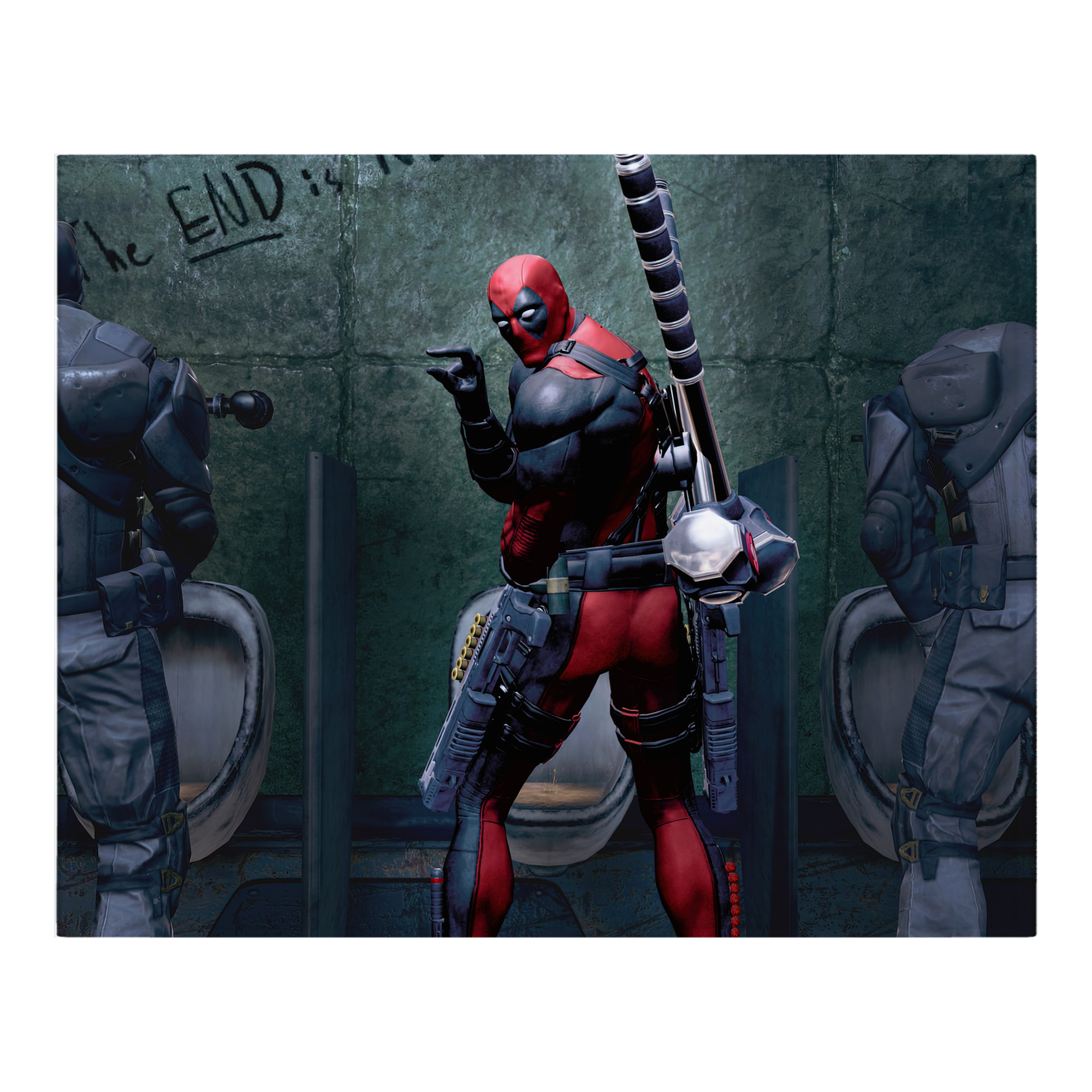 （画像用） Deadpool デッドプール フランネルブランケット・多サイズ対応（横型）