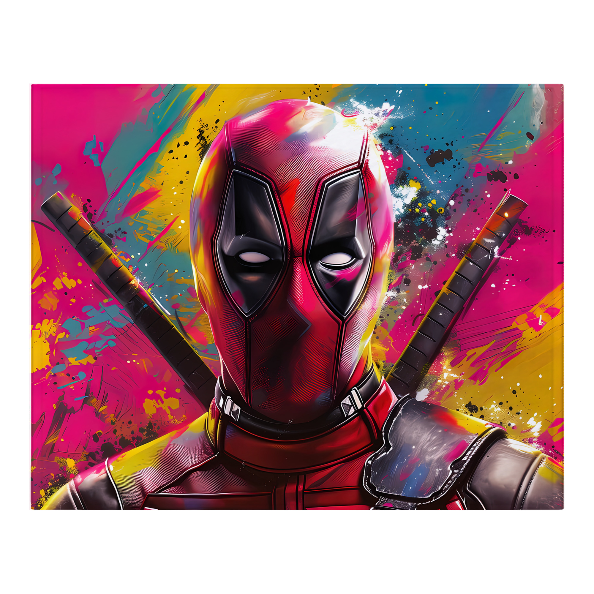 （画像用） Deadpool デッドプール フランネルブランケット・多サイズ対応（横型）