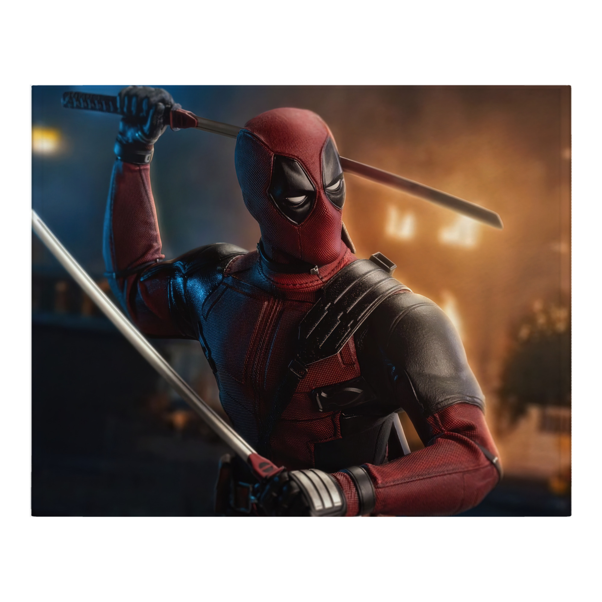 （画像用） Deadpool デッドプール フランネルブランケット・多サイズ対応（横型）