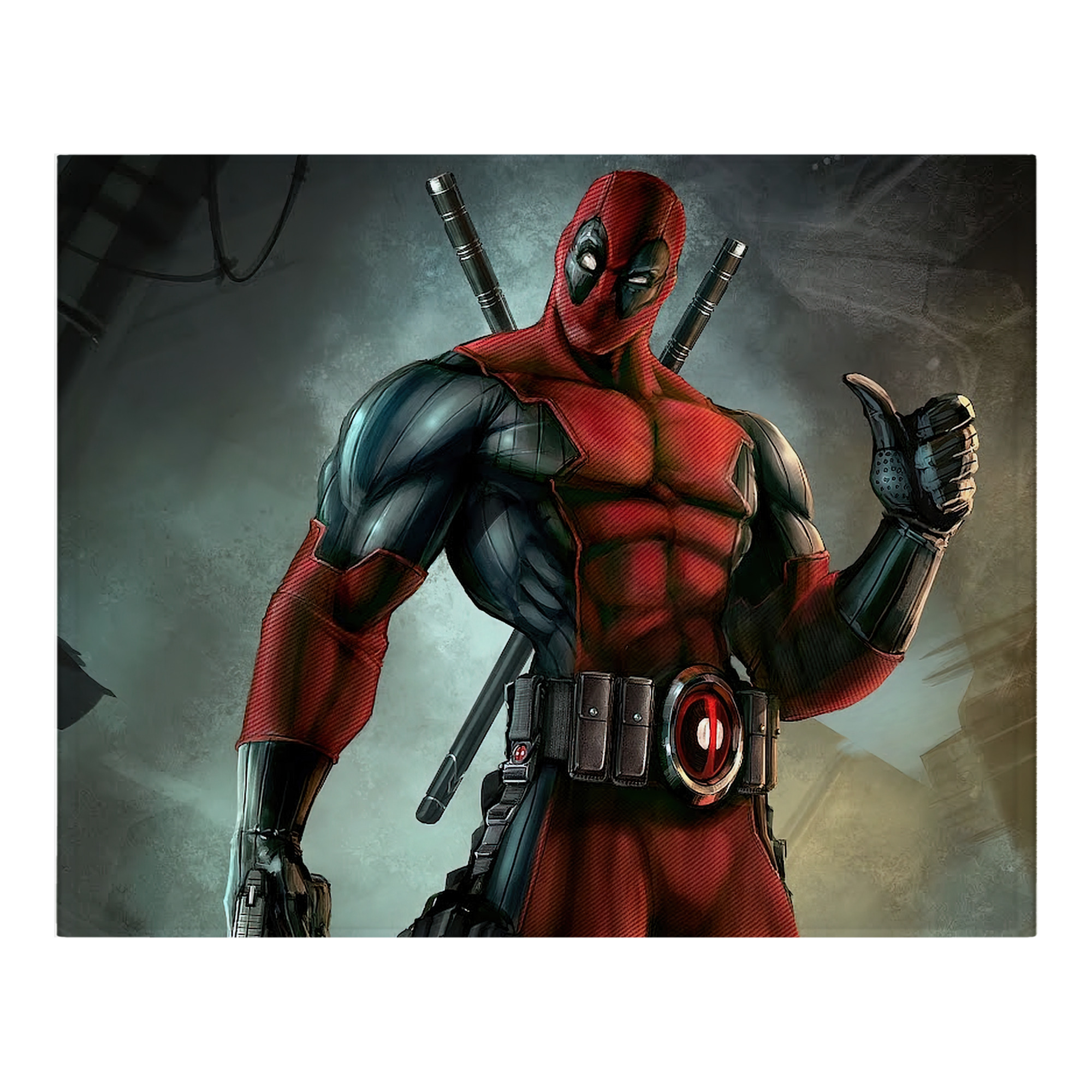 （画像用） Deadpool デッドプール フランネルブランケット・多サイズ対応（横型）