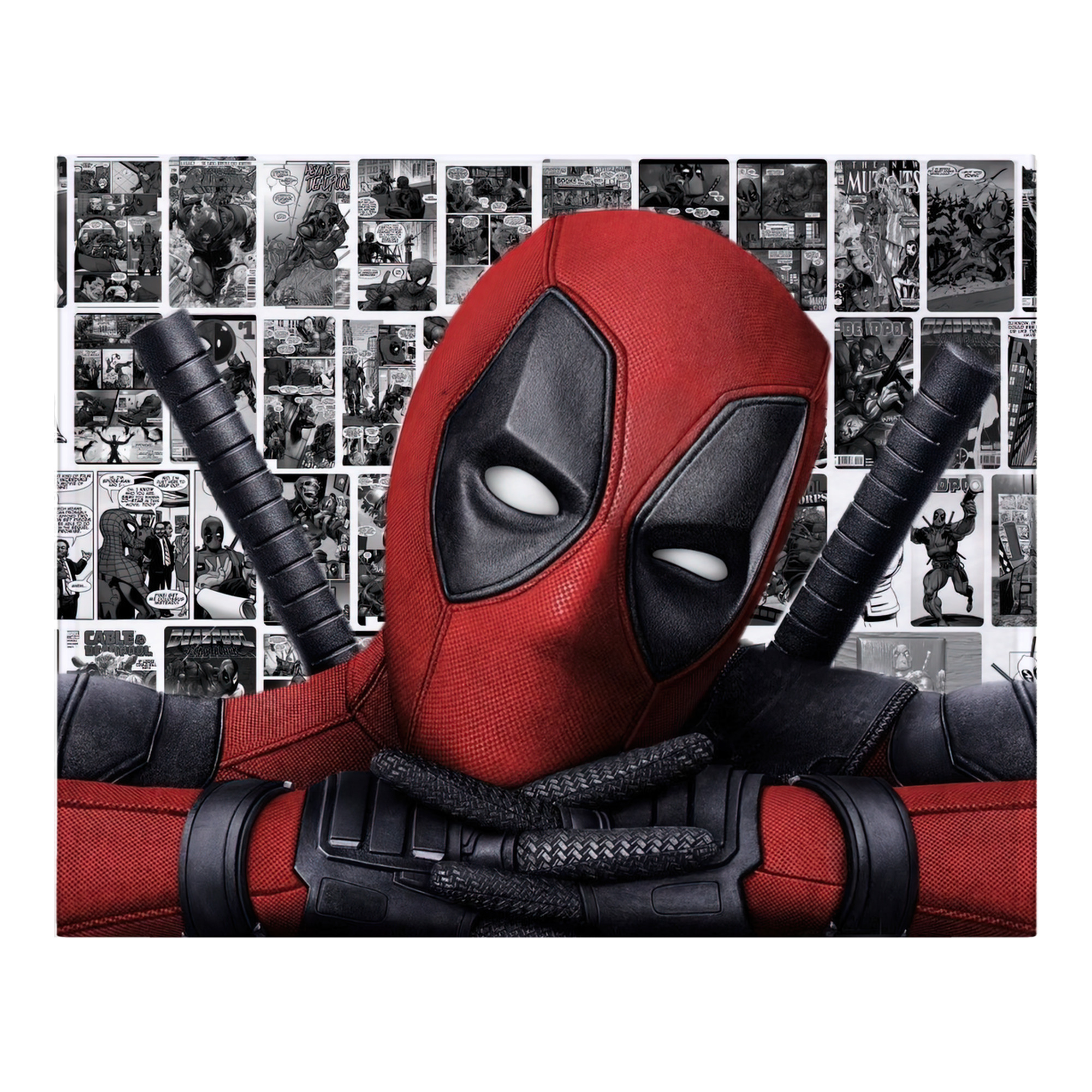 （画像用） Deadpool デッドプール フランネルブランケット・多サイズ対応（横型）